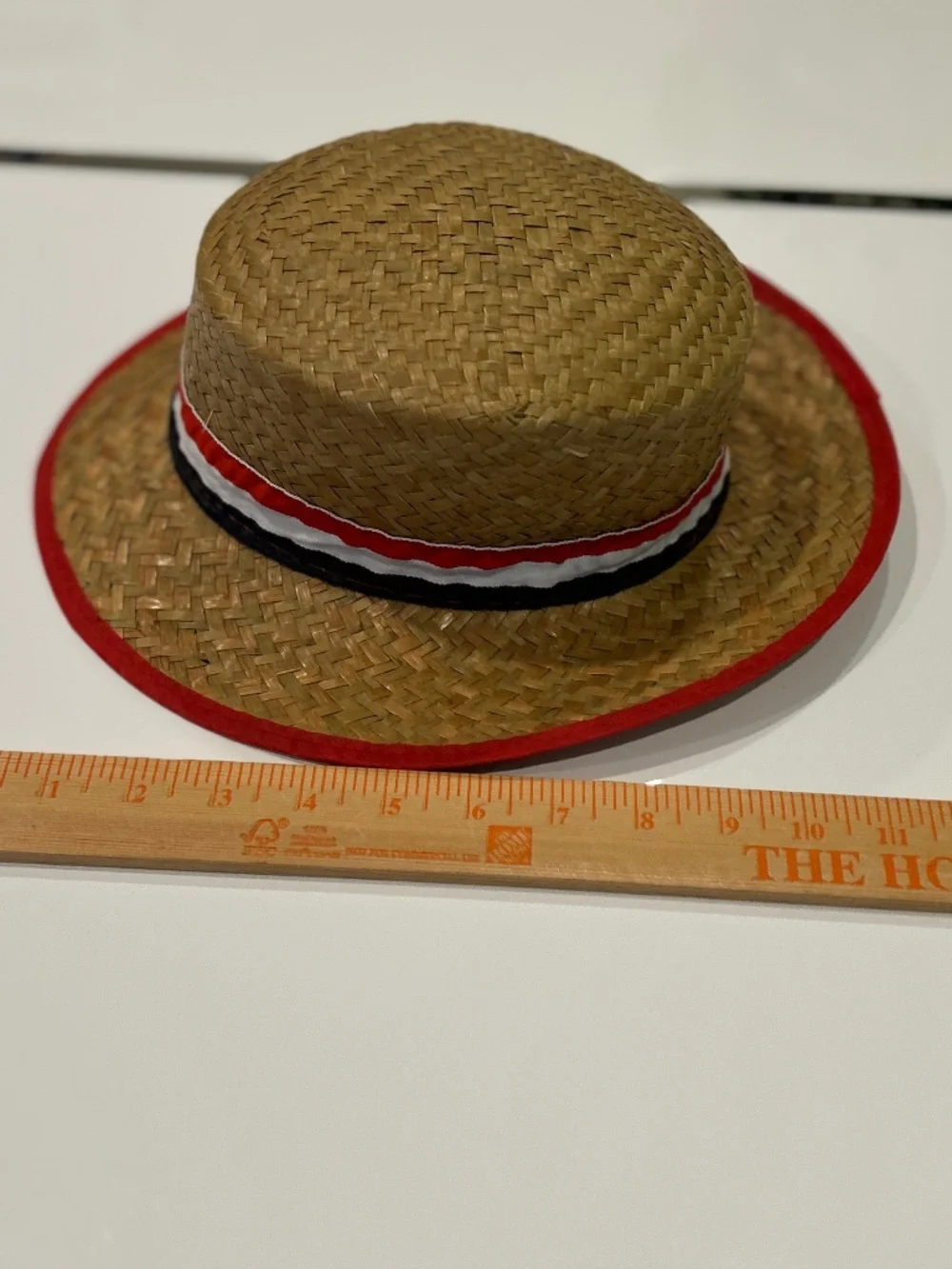 Kid's Patriotic Straw Hat